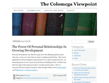 Tablet Screenshot of colomega.com
